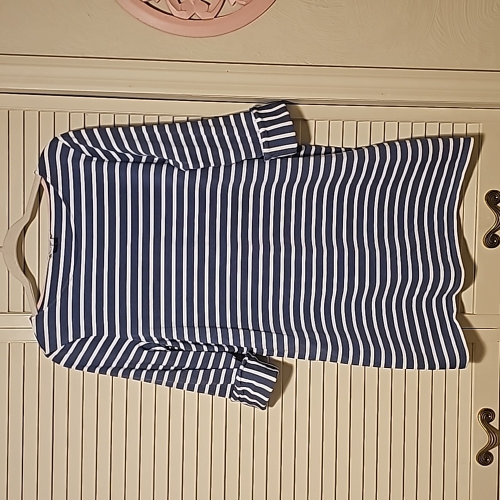 Boden Breton Blue and White Striped Tunic Dress Size 12
